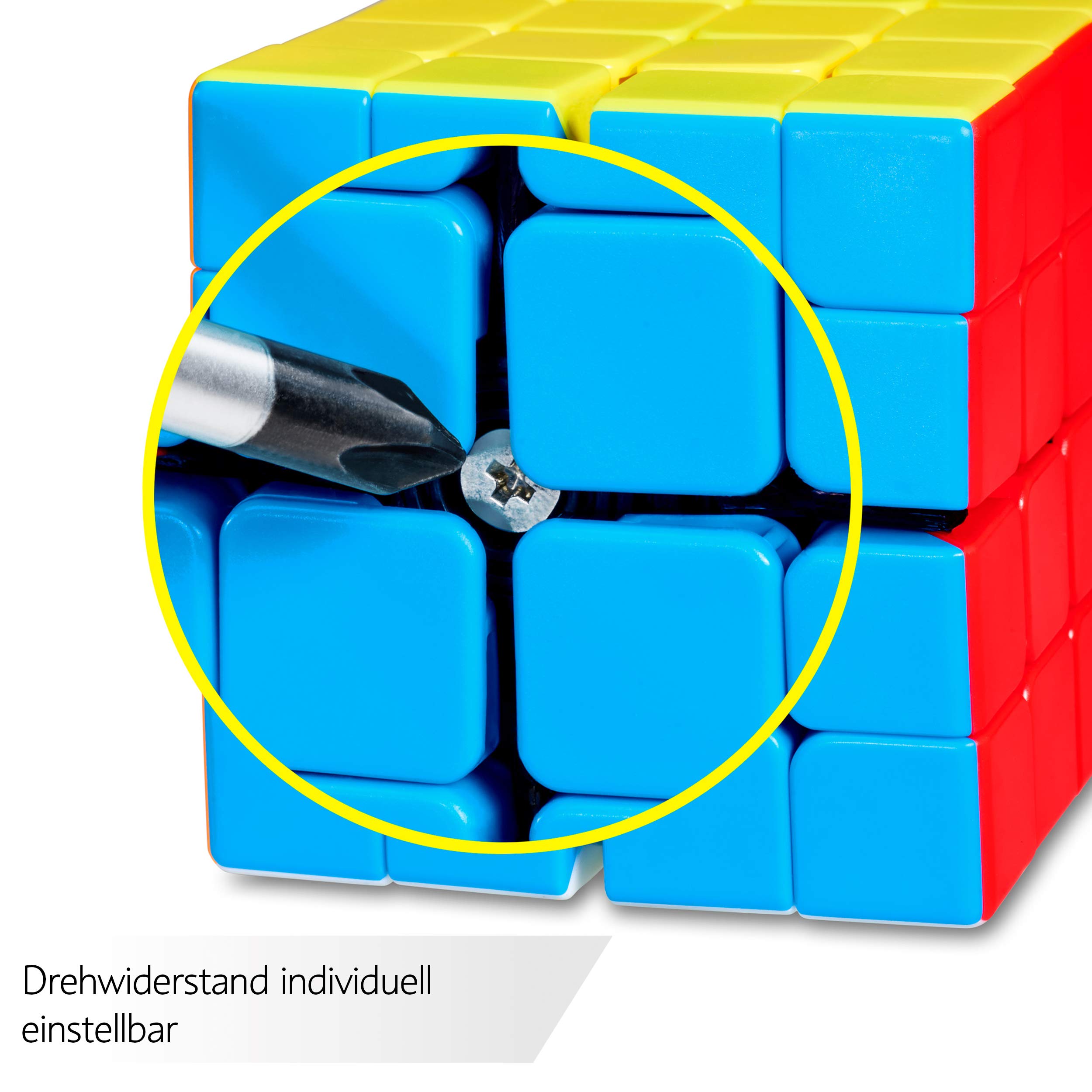 CUBIDI Magic Cube 4x4 - Type Sydney - Stickerless - Fidget Toy 4x4x4-3D Puzzle Sensory Toys - Puzzles for Adults & Kids - Stress Relief Toys - Fidget & Finger Toys Perfect as Travel Games - Image 4