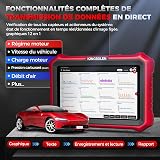 KINGBOLEN K8 Pro Diagnosi Auto in Italiano, Bidirezionale OBD2 Auto Diagnostica, Codifica ECU online, Diagnostica avanzata del sistema, 42+ Reset, CANFD&DOIP, FCA SGW, Aggiornamento a Vita - 7