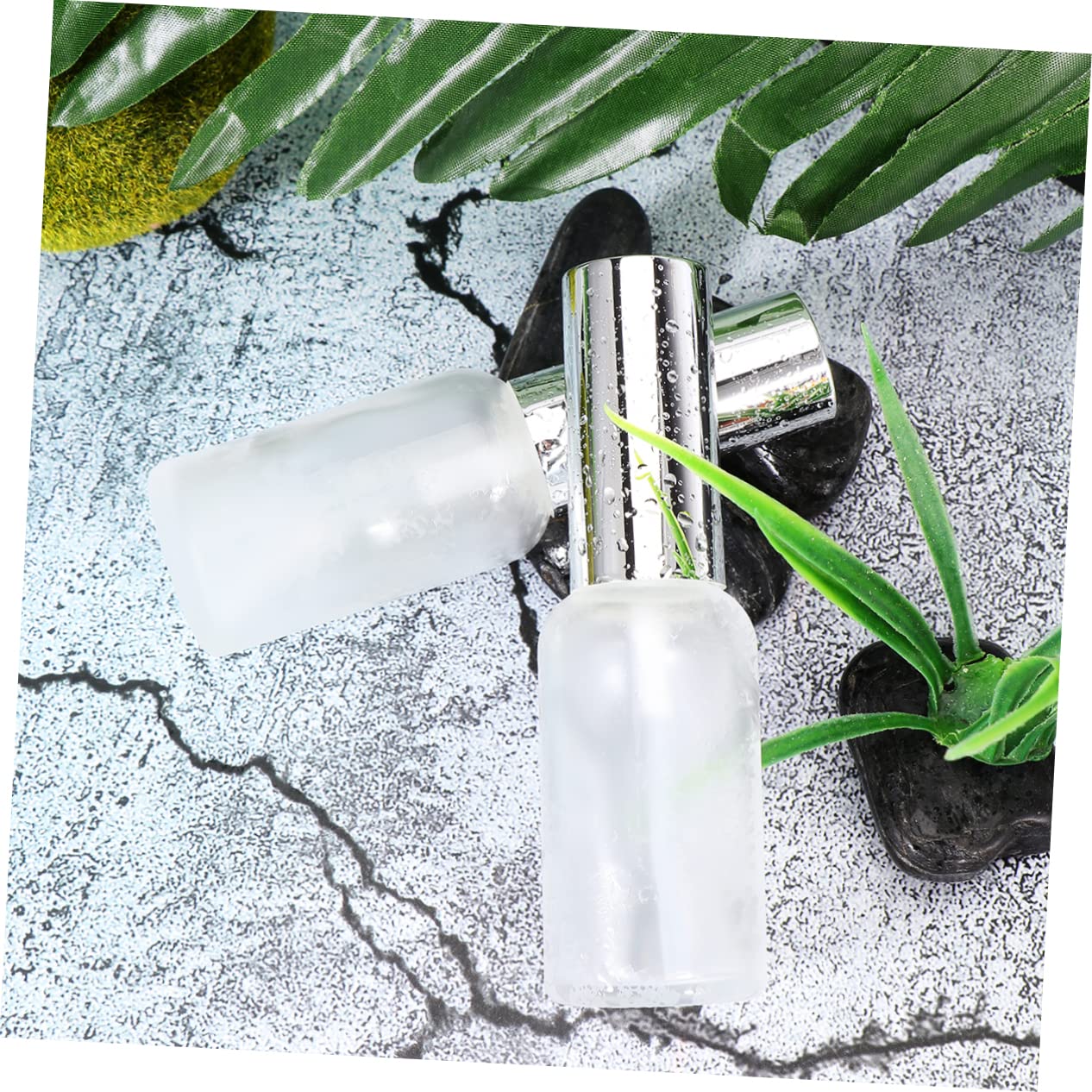 Bottiglia Spray in Vetro Opaco 20ml, Set 9 Pezzi Bianco