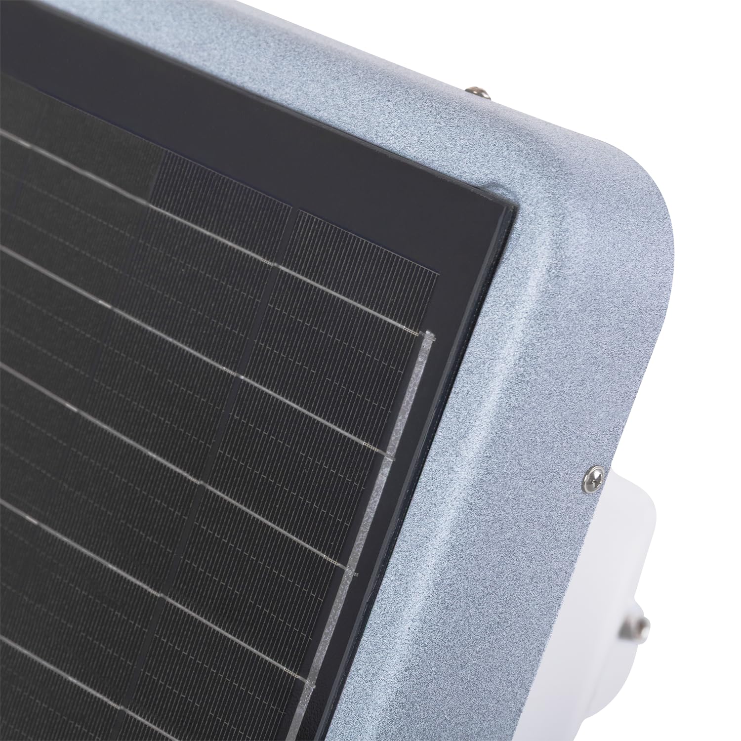 Farola LED Solar Rectangular para Jardines 45W | Greenice