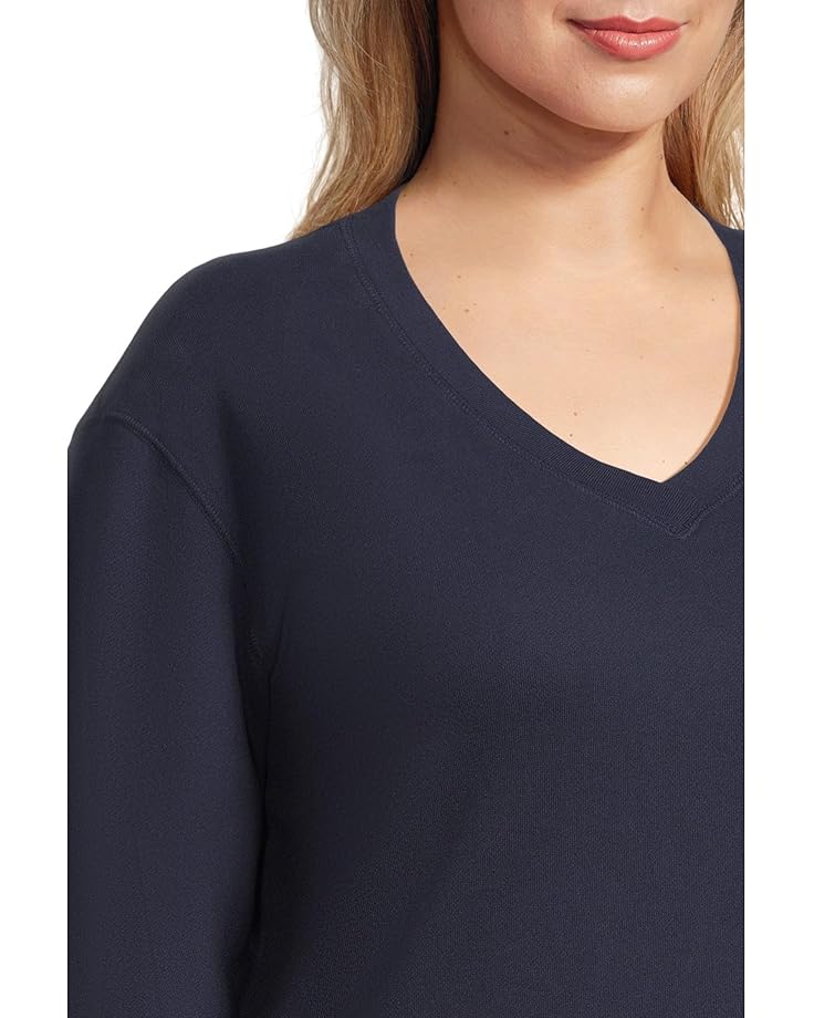 Mod-o-doc Long Sleeve Deep-v Neck Sweatshirt - #4 of 5