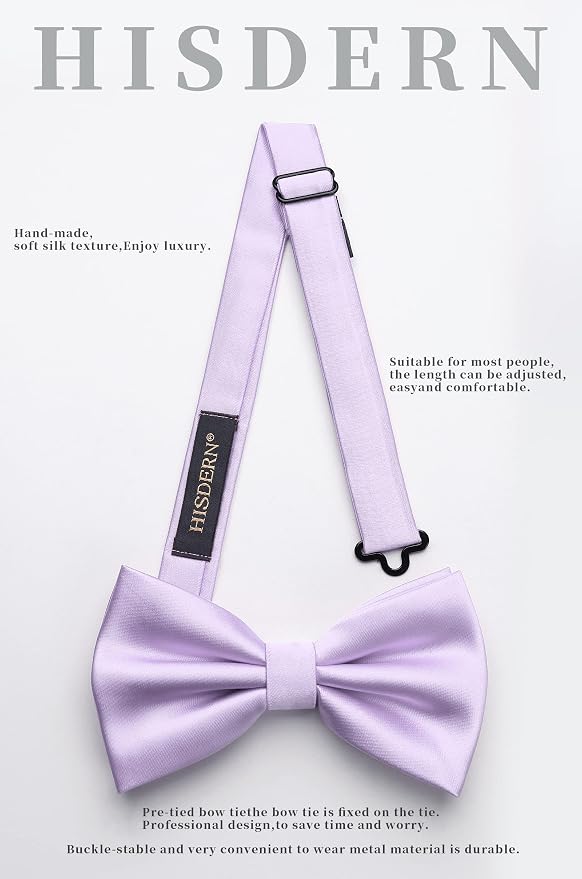 Corbata y pañuelo de fiesta para hombre miniatura 3
