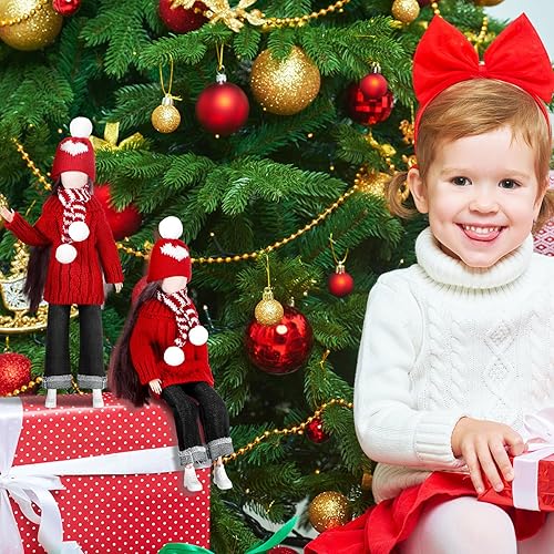 Miniatura 6 de Geyoga Ropa de muñeca de 11.5 pulgadas, accesorios de muñeca para niña, conjunto de suéter de primavera, incluye ropa de punto, pantalones de