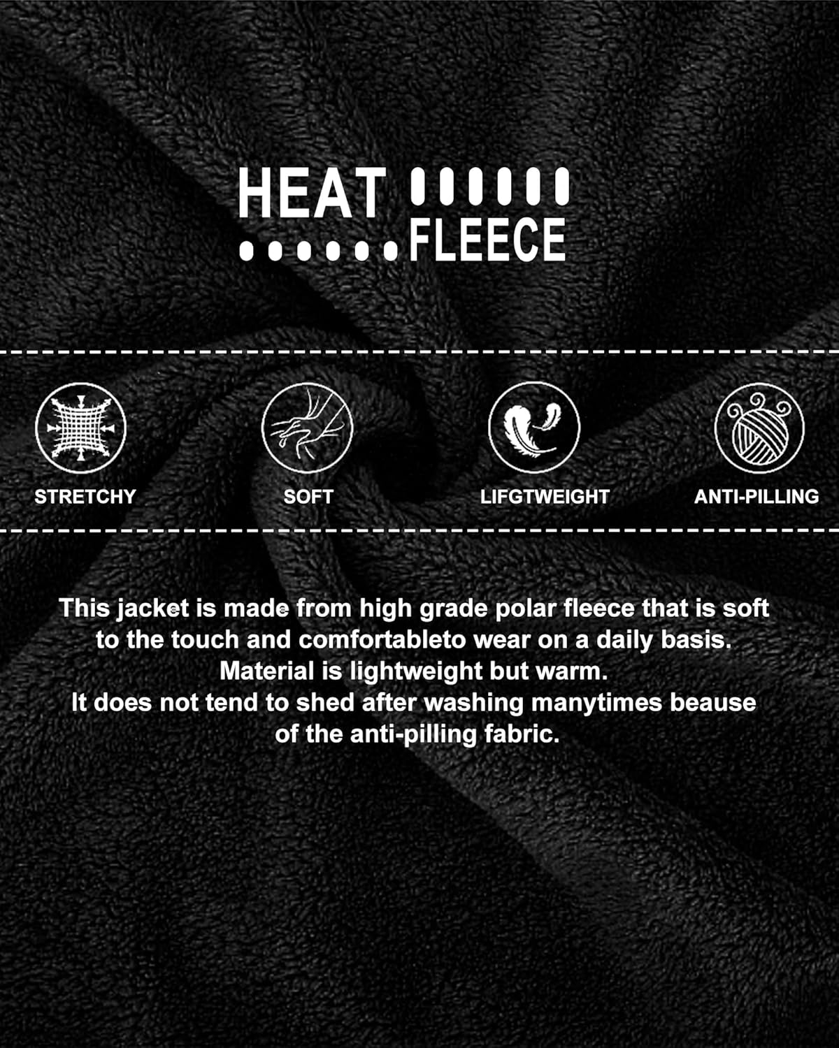 Heated Jackets for Women with Battery Pack Included(16000mAh) Polar Fleece Womens Heated Coat Hoodie for Winter - Image 7