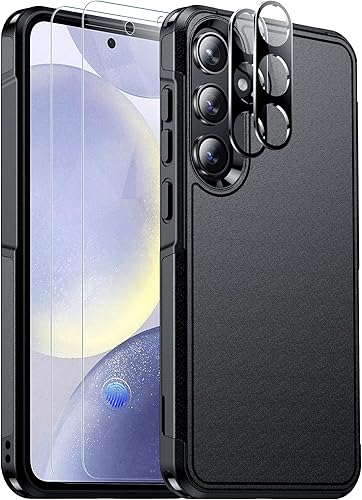 SPIDERCASE Diseñado para Funda Samsung Galaxy S24 Plus, [Protección contra caídas de grado militar de 10 pies] Funda resistente a golpes para Galaxy