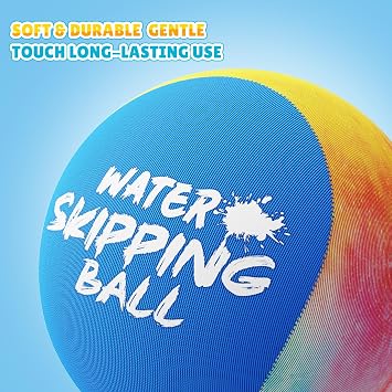 Water Skipping Pool Ball Toy Ink-Splashed