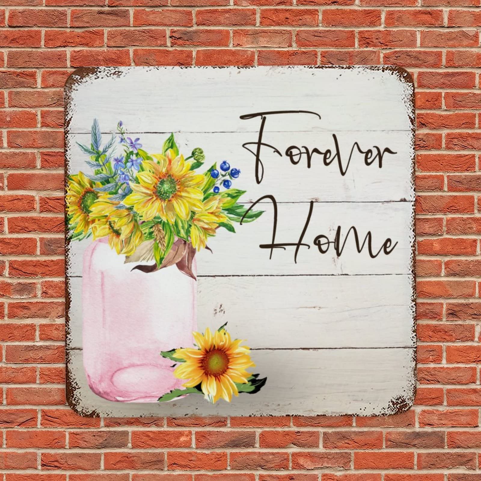 Targa In Metallo Vintage Con Stampa Botanica Tulipano – 30,5x40,6 Cm – Cartello Decorativo Per Parete, Impermeabile, Adatto A Casa E Giardino, Regalo Per Appassionati Di Fiori