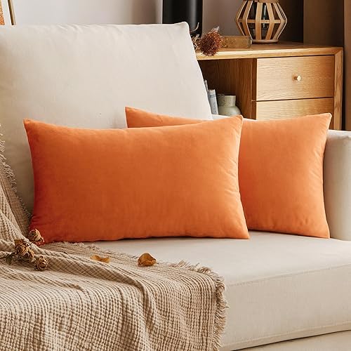 Miniatura 150 de EMEMA Paquete de 2 fundas de almohada de terciopelo, decorativas, cuadradas, suaves, sólidas, para sofá, dormitorio, silla o automóvil, 18 x 18 Gris