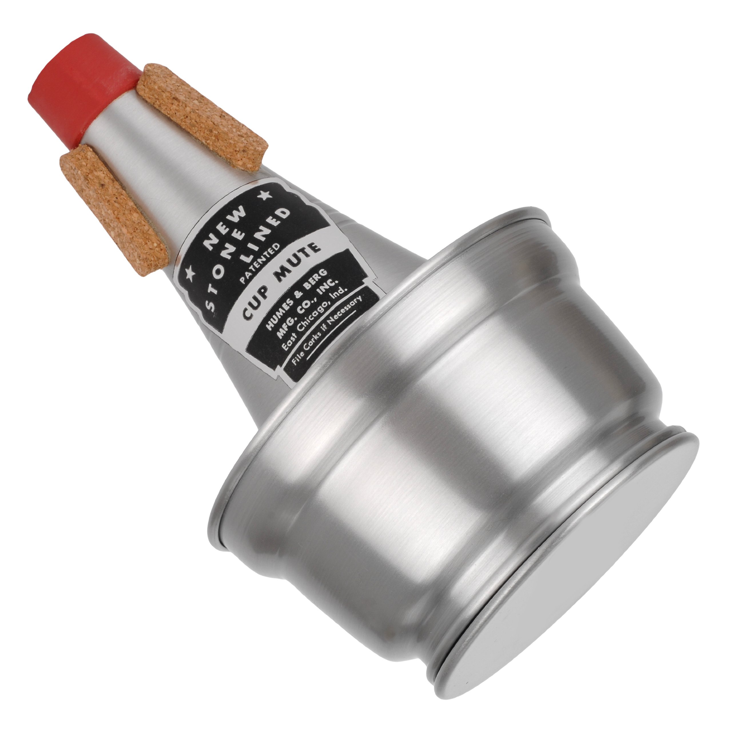 Humes & Berg Mute New Stone Lined Cup Adjustable 242A Trumpet, Aluminium, Trompete