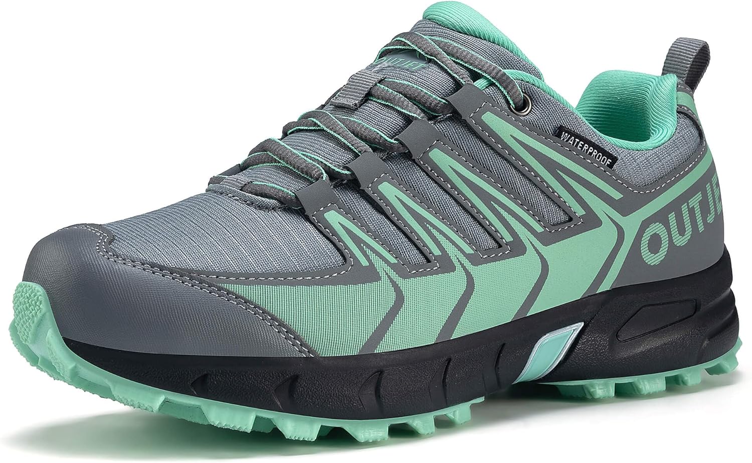 Wanderschuhe Damen Wasserdicht Leicht rutschfest Outdoor Walkingschuhe Hiking Schuhe