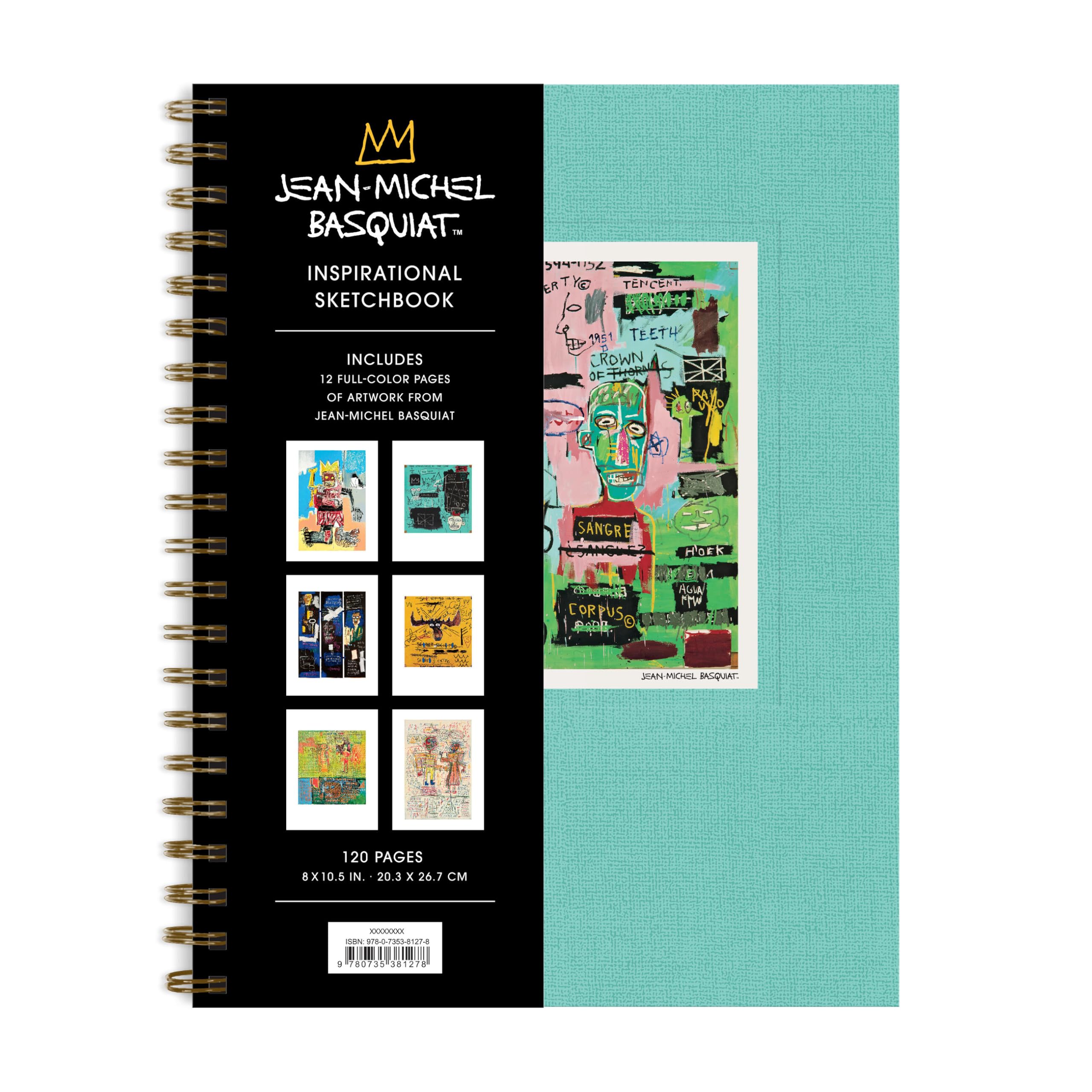 Jean-michel Basquiat Inspirational Sketchbook: Includes 12 Full-color Pages of Artwork from Jean-michel Basuiat
