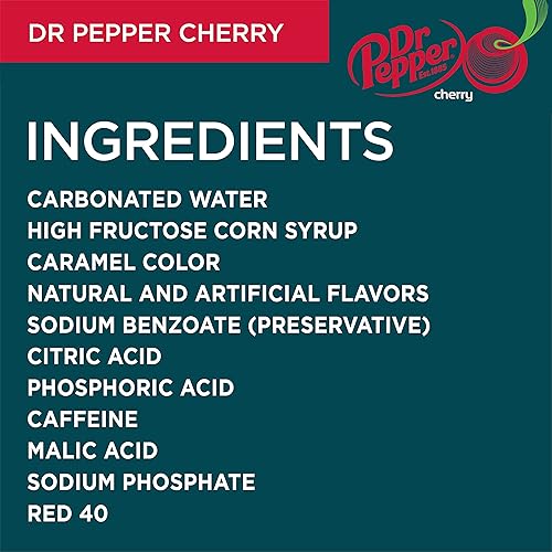 Miniatura 7 de DR PEPPER - CEREZA, 12 onzas, paquete de 12