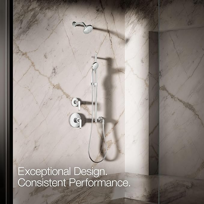 Kohler 72420-Y-CP Awaken B90 Regadera de mano, 9.5 L/min, Cromo miniatura 8
