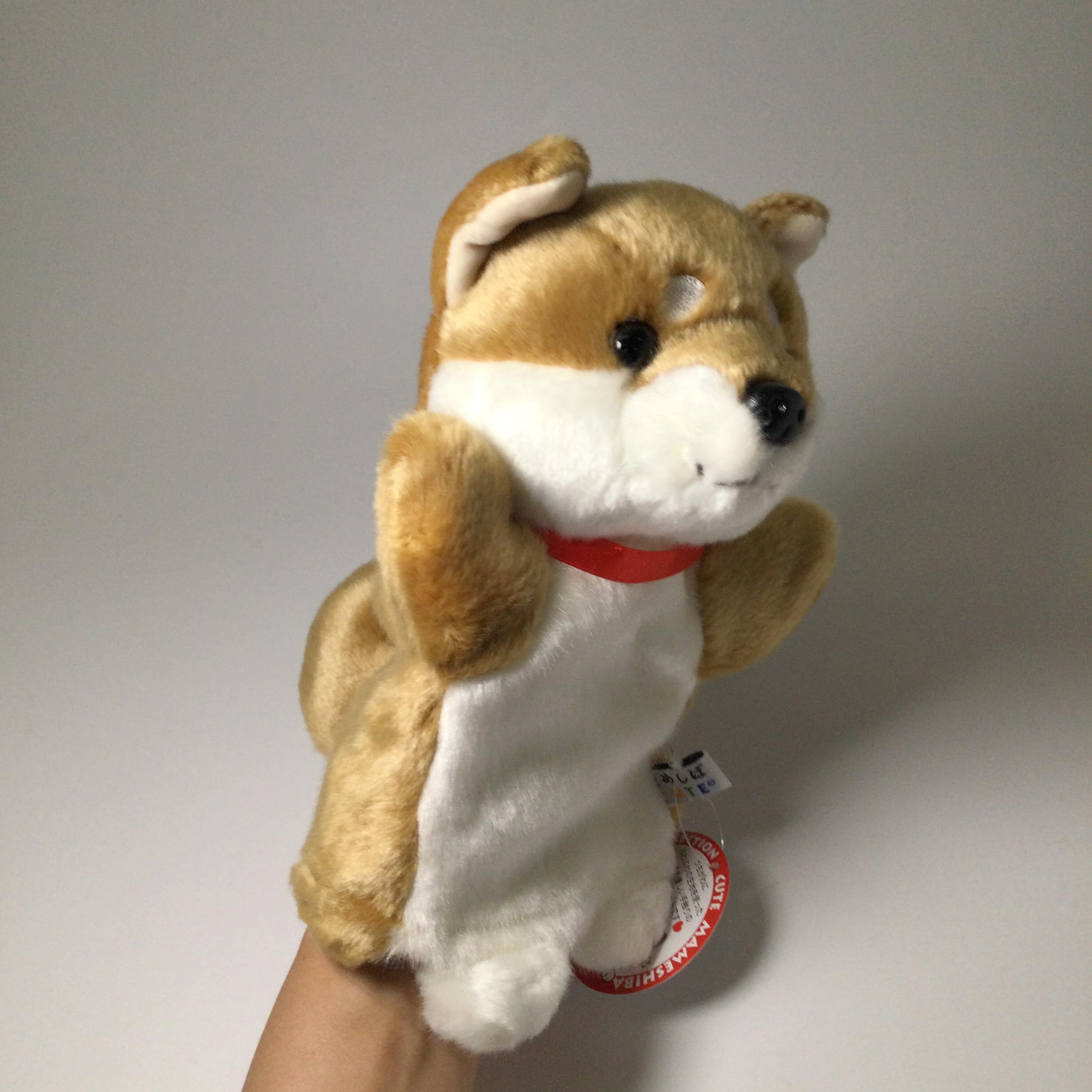 Amazon.co.jp: キュート販売 ぬいぐるみ まめしば パペット D0039