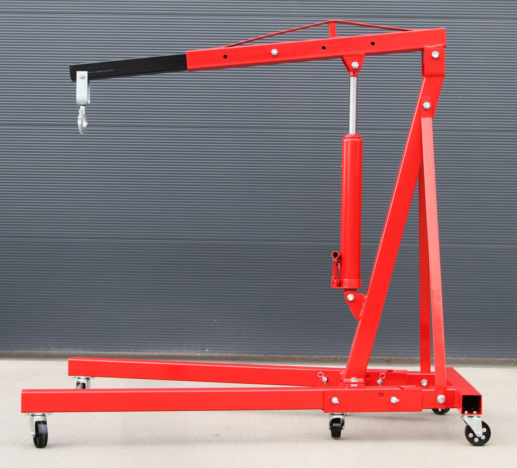 otgerlensker products Werkstattkran 2000 KG klappbarer Motorhalter Motorkran Motorheber Werkstatt Kran