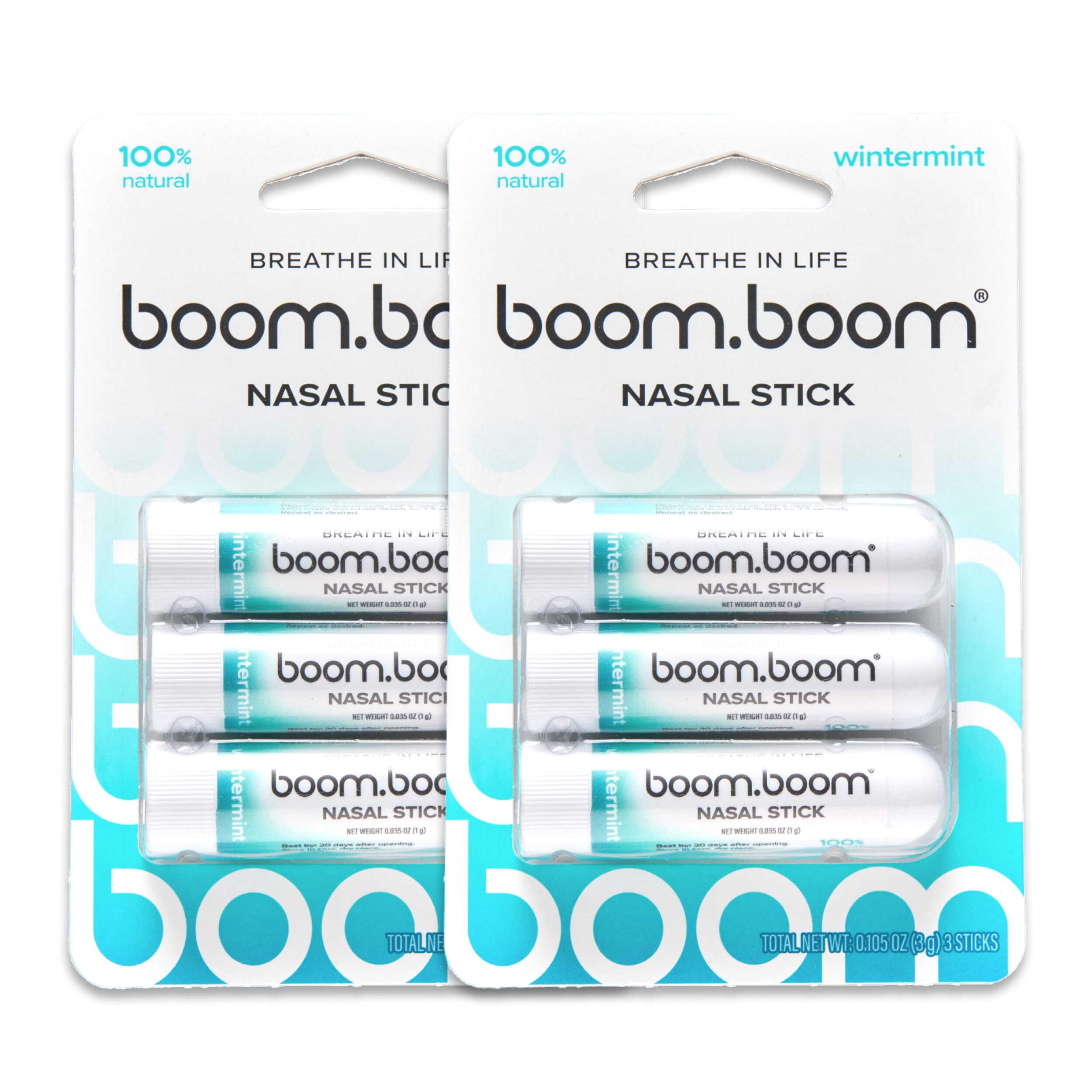 BoomBoom Nasal Stick, Essential Oils + Menthol Inhaler, Variety 4 Pack — Amazon image 11