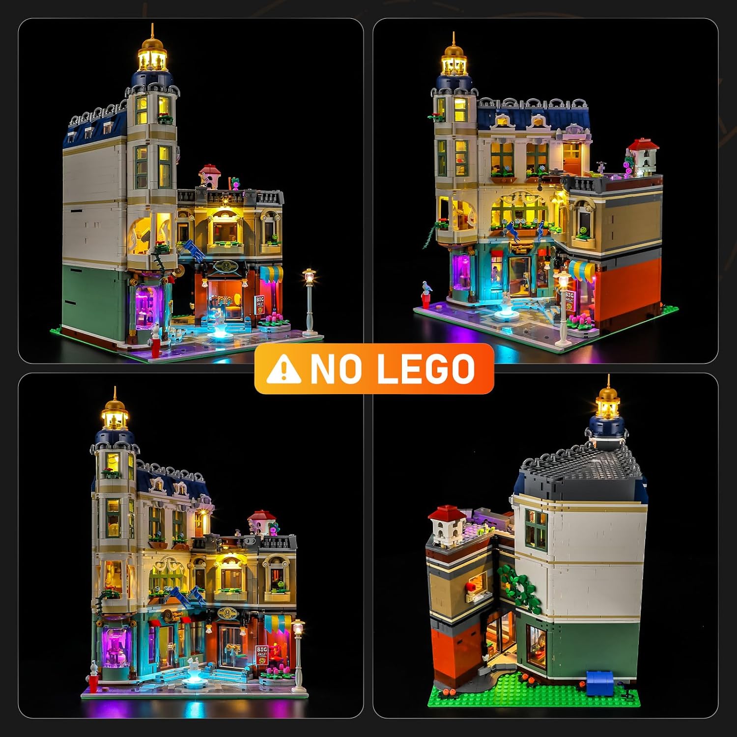 LIGHTAILING Led Light for Lego-11371 Shopping Street - Easy Install, Hidden Wiring, Home Decor & Gift-Ready (Model Not Included)