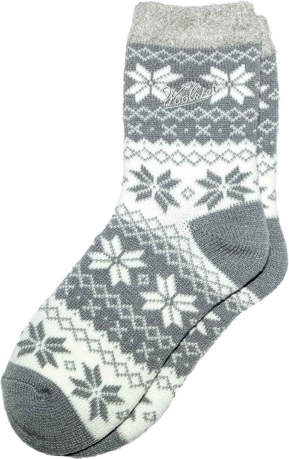 Woolrich Fuzzy Socks for Women - Aloe Infused, Moisturizing & Cozy Slipper Socks - 2 Pack (Charcoal) : Clothing, Shoes & Jewelry