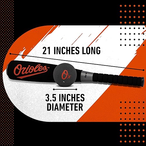 Miniatura 10 de Franklin Sports MLB - Bate de béisbol de espuma jumbo + juegos de pelotas, bates de béisbol de espuma de gran tamaño para niños + pelotas de béisbol