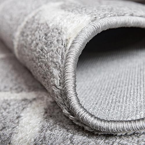 Miniatura 153 de Rugs.com Lattice Frieze Collection Alfombra – 4 x 6 pies, alfombra mediana negra perfecta para salas de estar, comedores grandes, planos abiertos