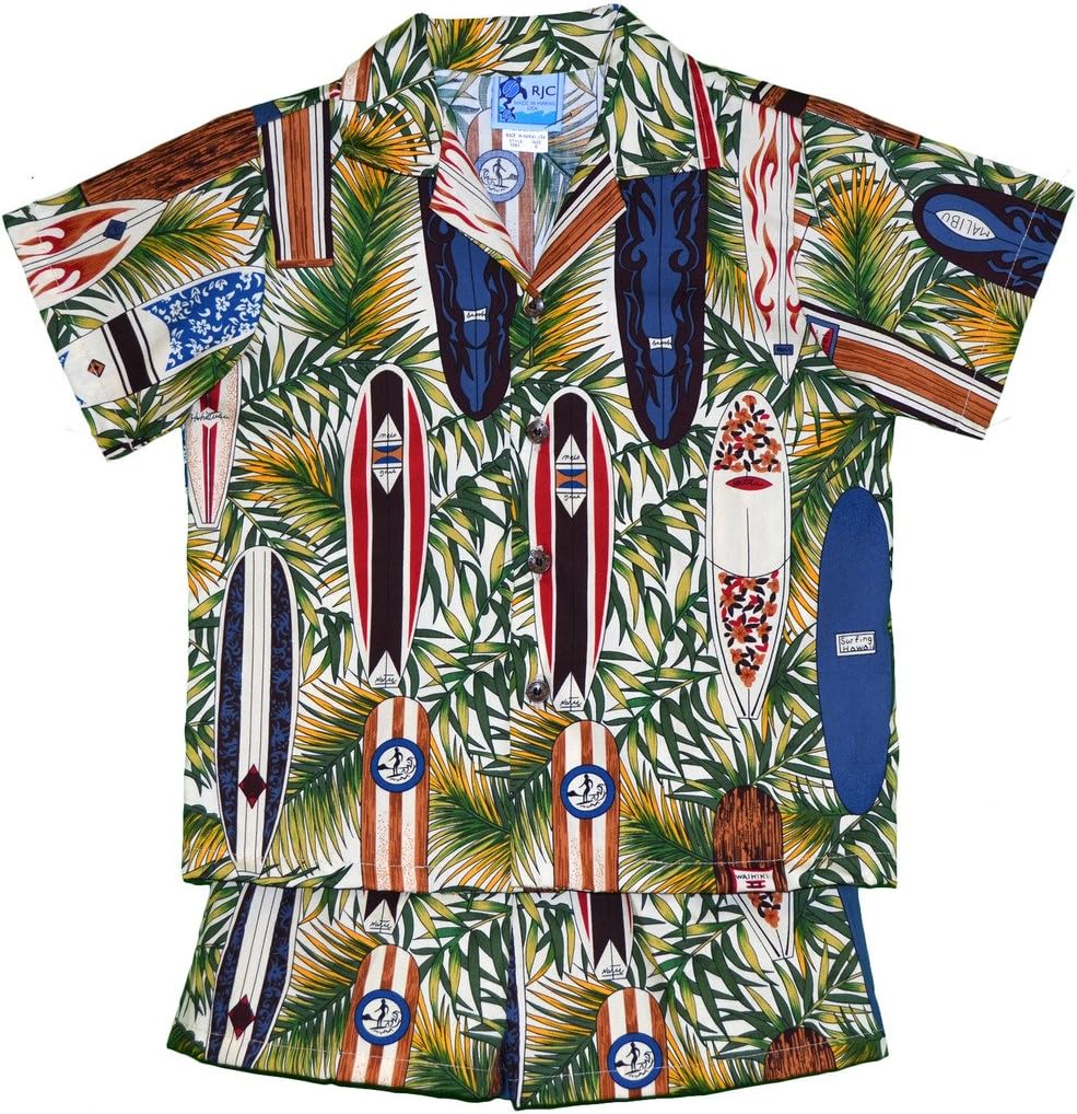 RJC Boys Surfboard Mania 2 Piece Cabana Set