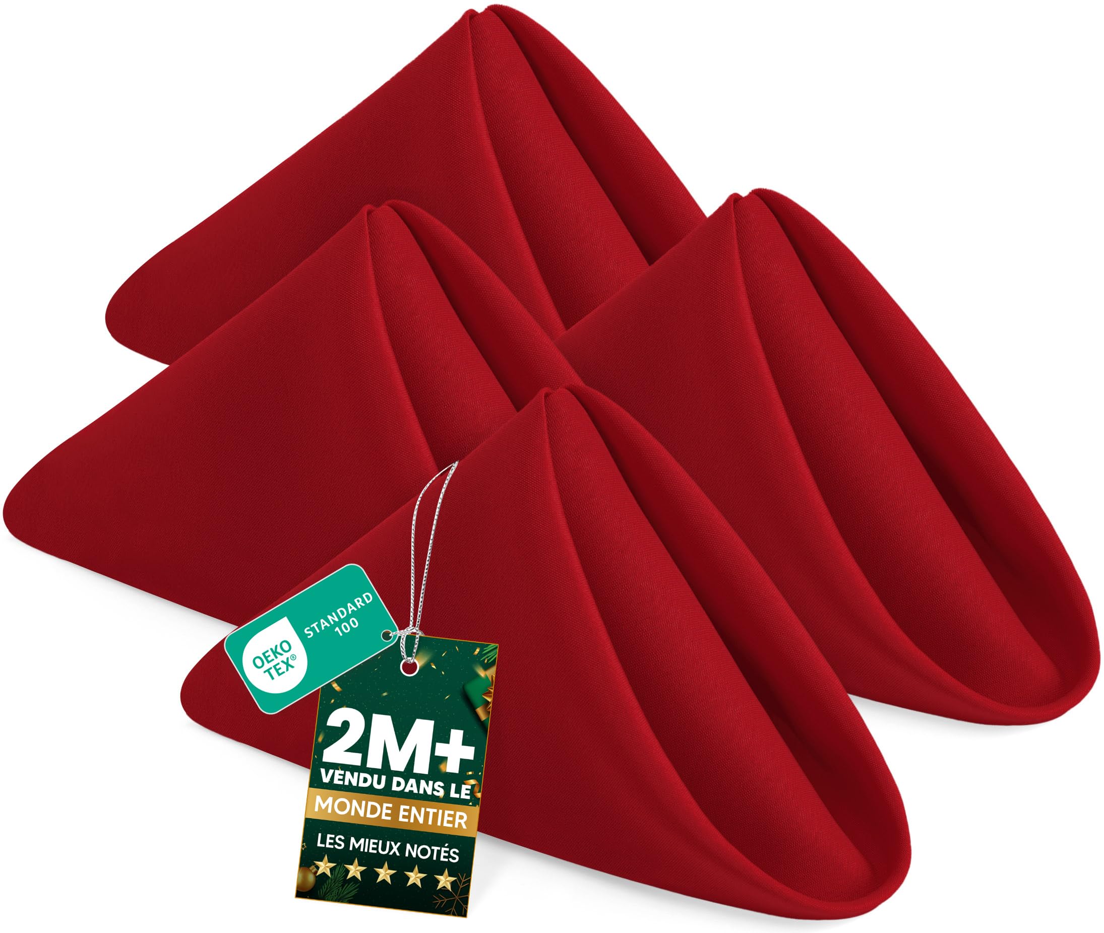 Serviettes de table en tissu KICHLY pour sublimer vos dîners de fête