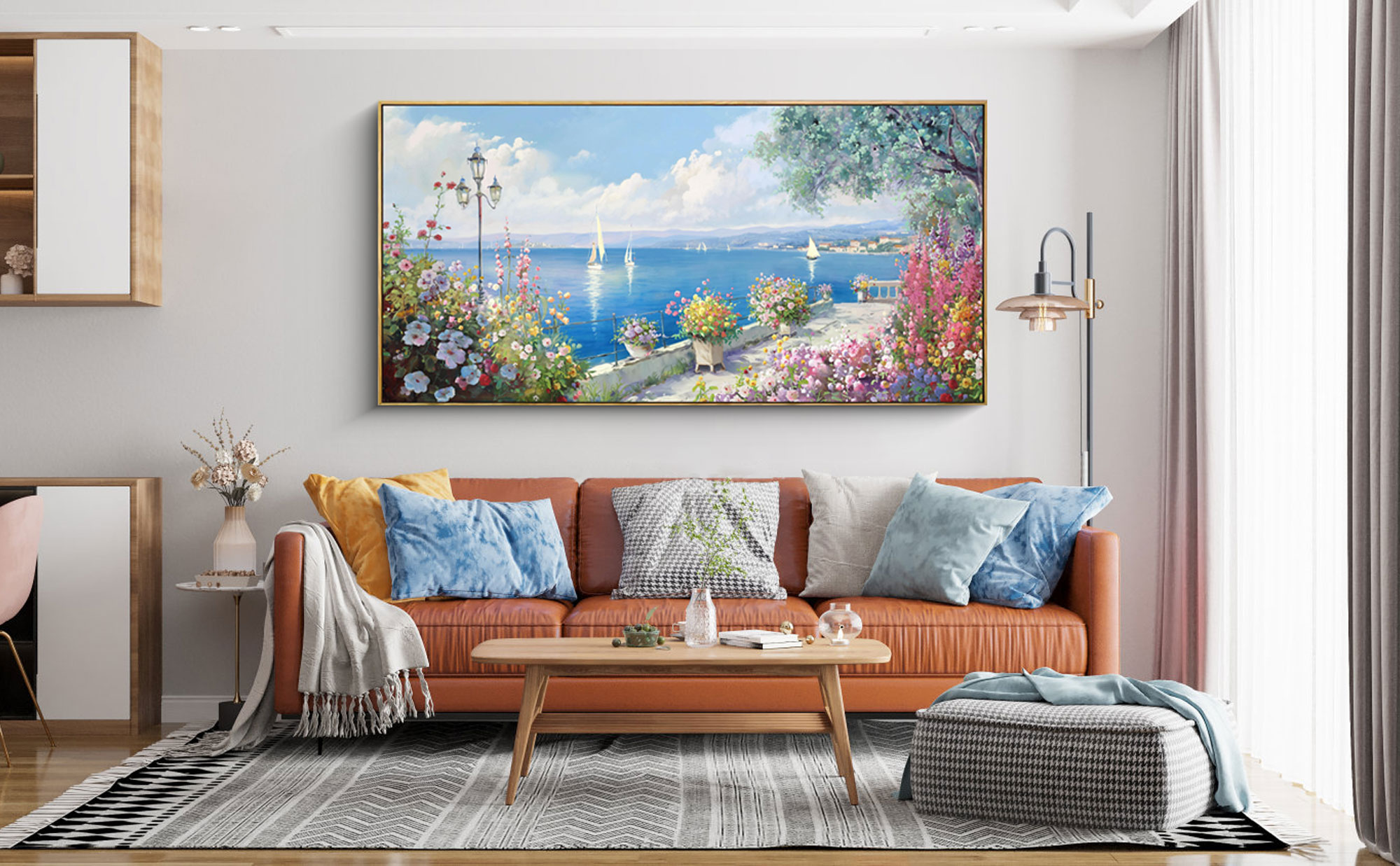 Amazon.com: XLSJERST Large Coastal Wall Art - Ocean Seascape
