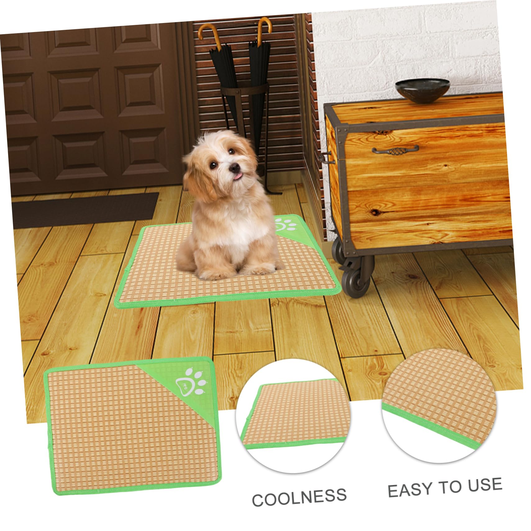 BCOATH Breathable Cat Cooling Bed Comfortable Summer Pet Mat for Dogs Cats Lightweight Durable for Indoor Outdoor Use Cooling Effect for Hot Weather