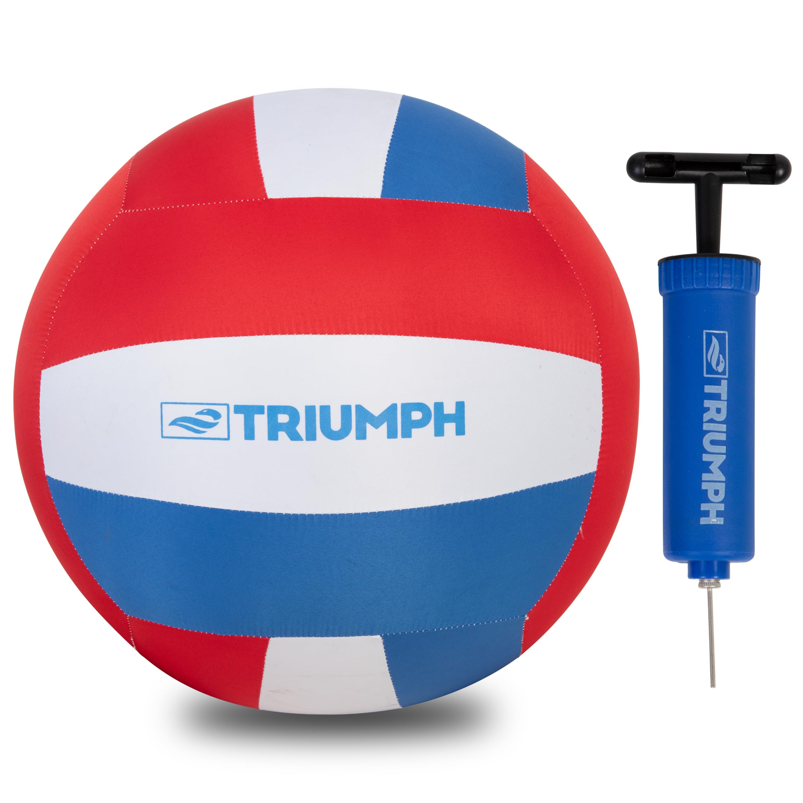 Triumph Sports Patriotic Monster Volleyball - from The Beach to The Backyard, Play Multiple Games with The Monster Volleyball