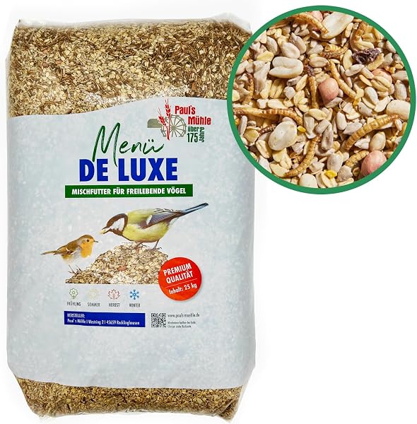 Pauls Mühle Wildvogelfutter Deluxe 25 kg - 2
