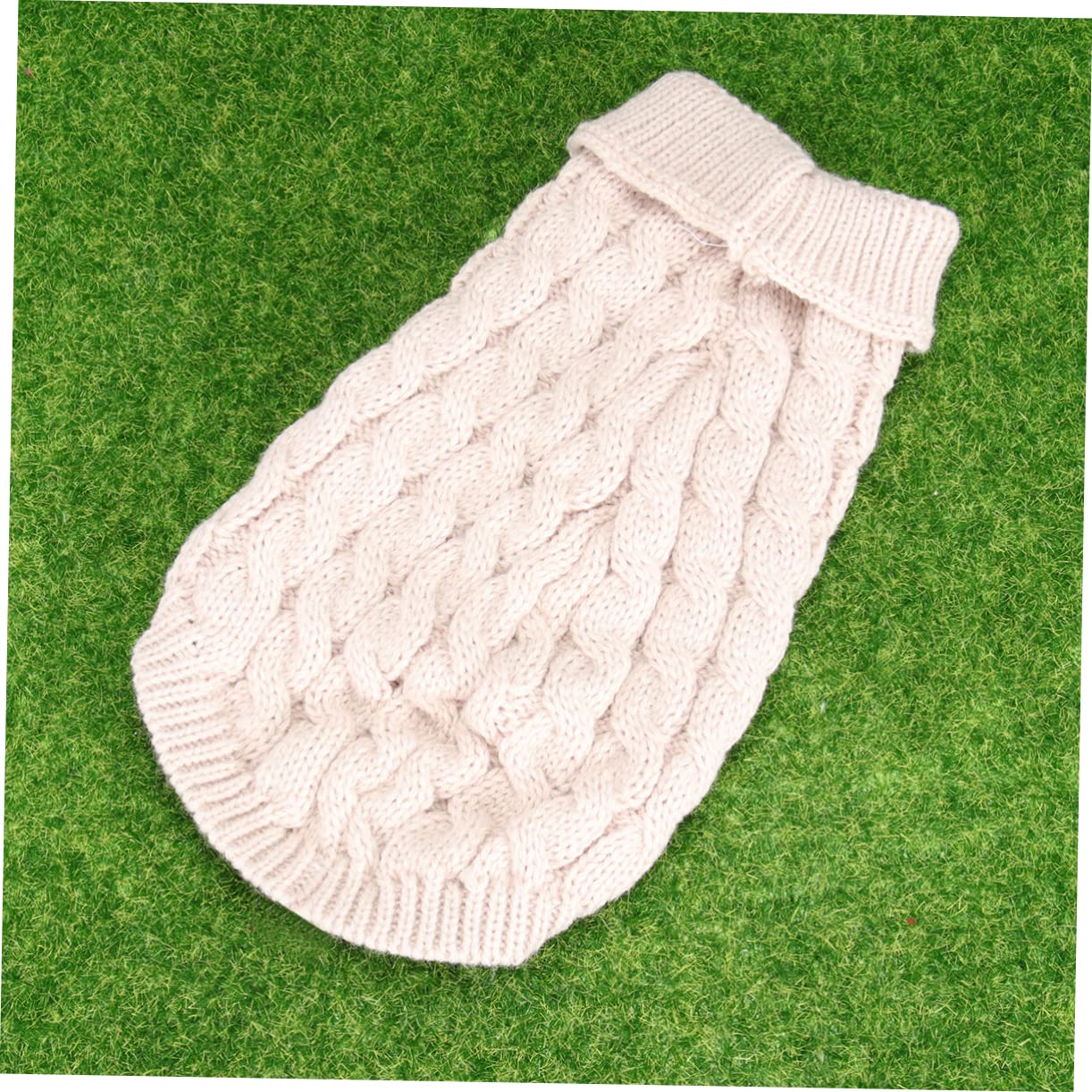 FOMIYES 3 Pz Maglione Natalizio Animale Domestico con Cappuccio Cappotto in Maglia per Cani Maglione Rosa Cappotto Rosa Natale Vestiti Panno per Cani da Festa Il Cane Capi di Abbigliamento
