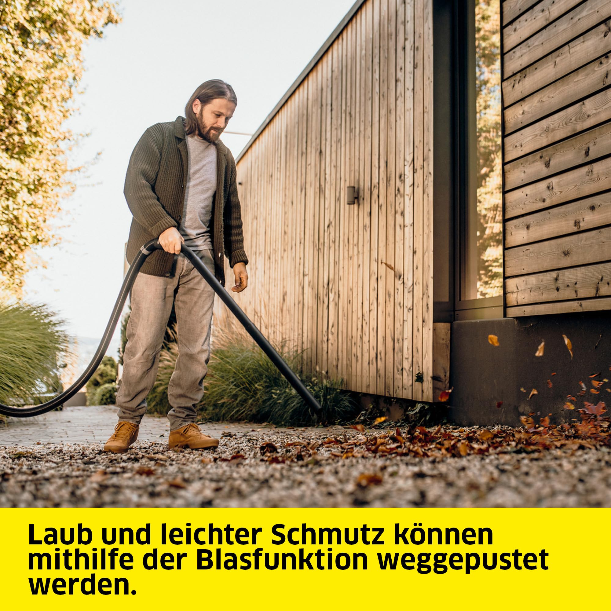 KÄRCHER Nass-/Trockensauger WD 3 P V-19/4/20, 1000 W, 19 l, 2 m, integrierte Steckdose