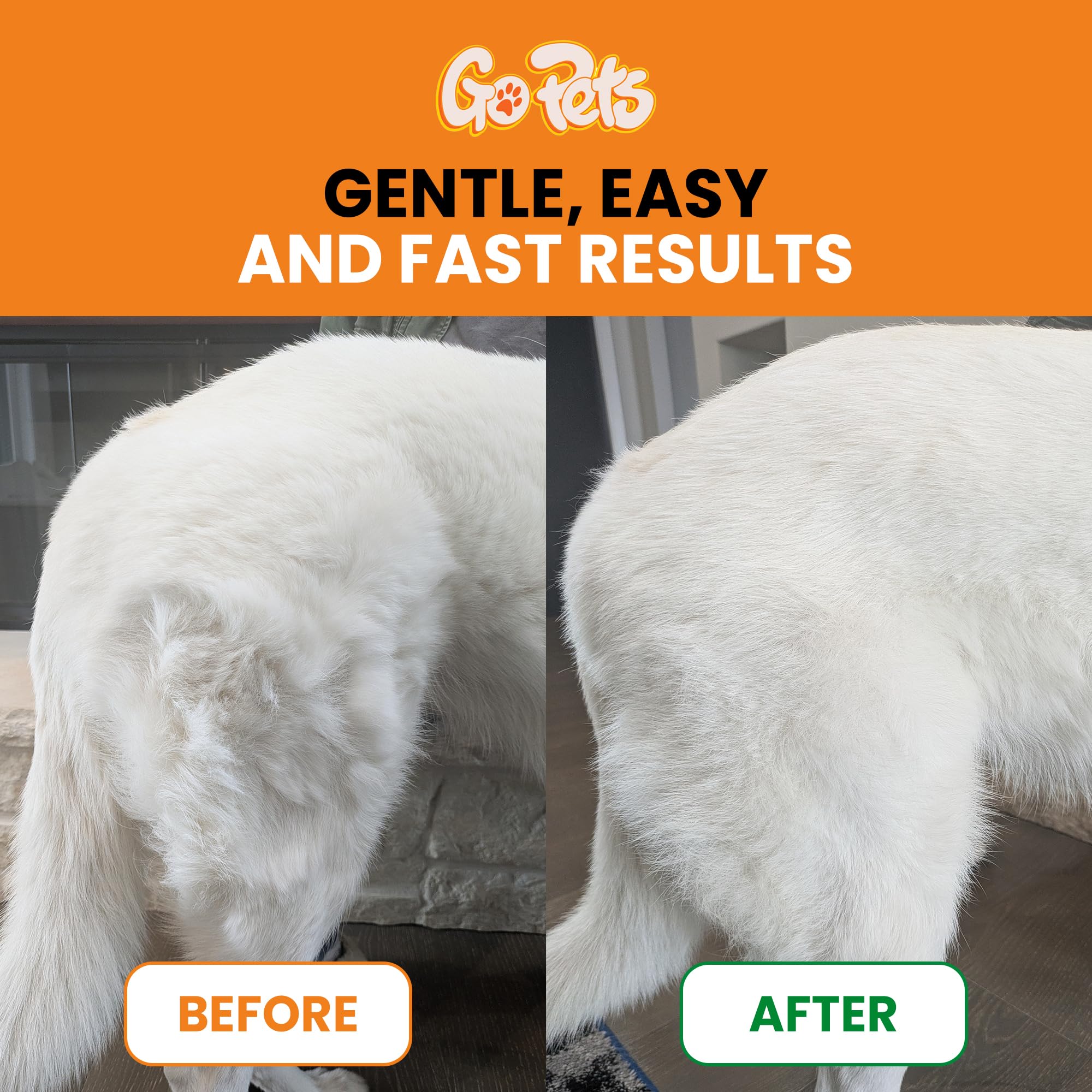 Peigne de toilettage auto-nettoyant professionnel pour chiens et chats par Gopets