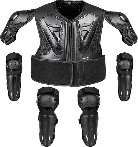 EastShark Niños Dirt Bike Gear Youth Motorcycle Riding Chest Protector Motocross Armor Traje para niños Niñas Ciclismo Montaña