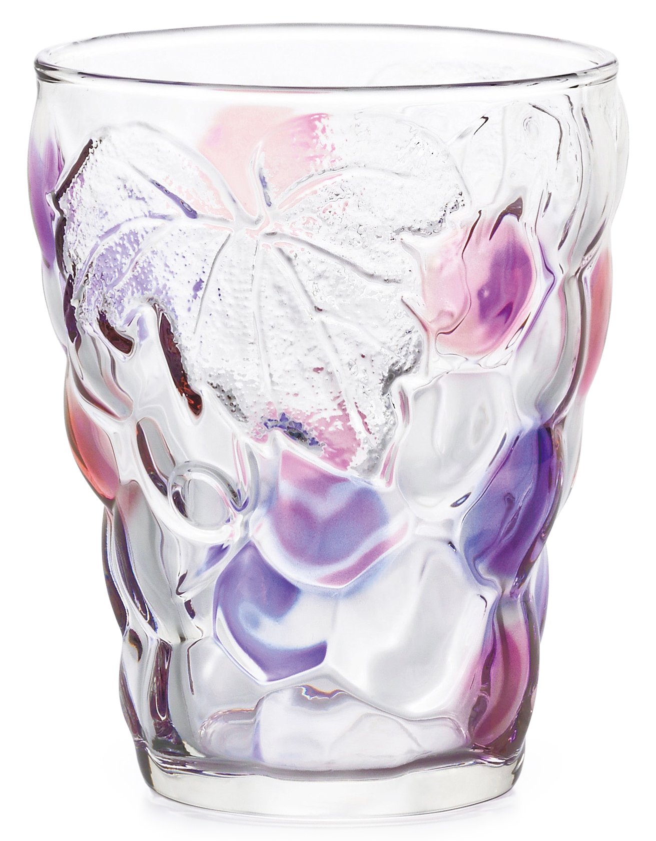 Aderia 7694 Glass Cup, Tumbler, Grape Glass, 9.2 fl oz (260 ml), Violet Pink, Made in Japan : Home & Kitchen
