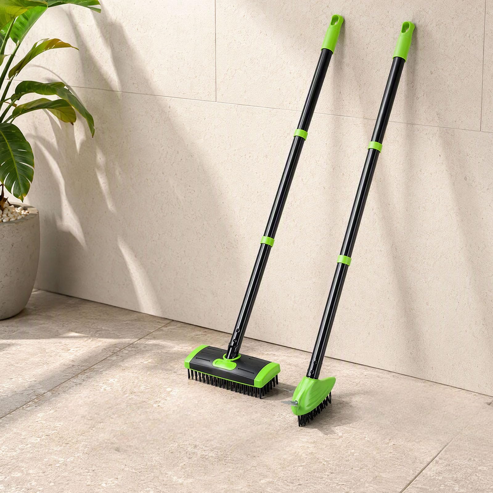 Brosse à Désherber Polyvalent Manuel Multi-Surfaces