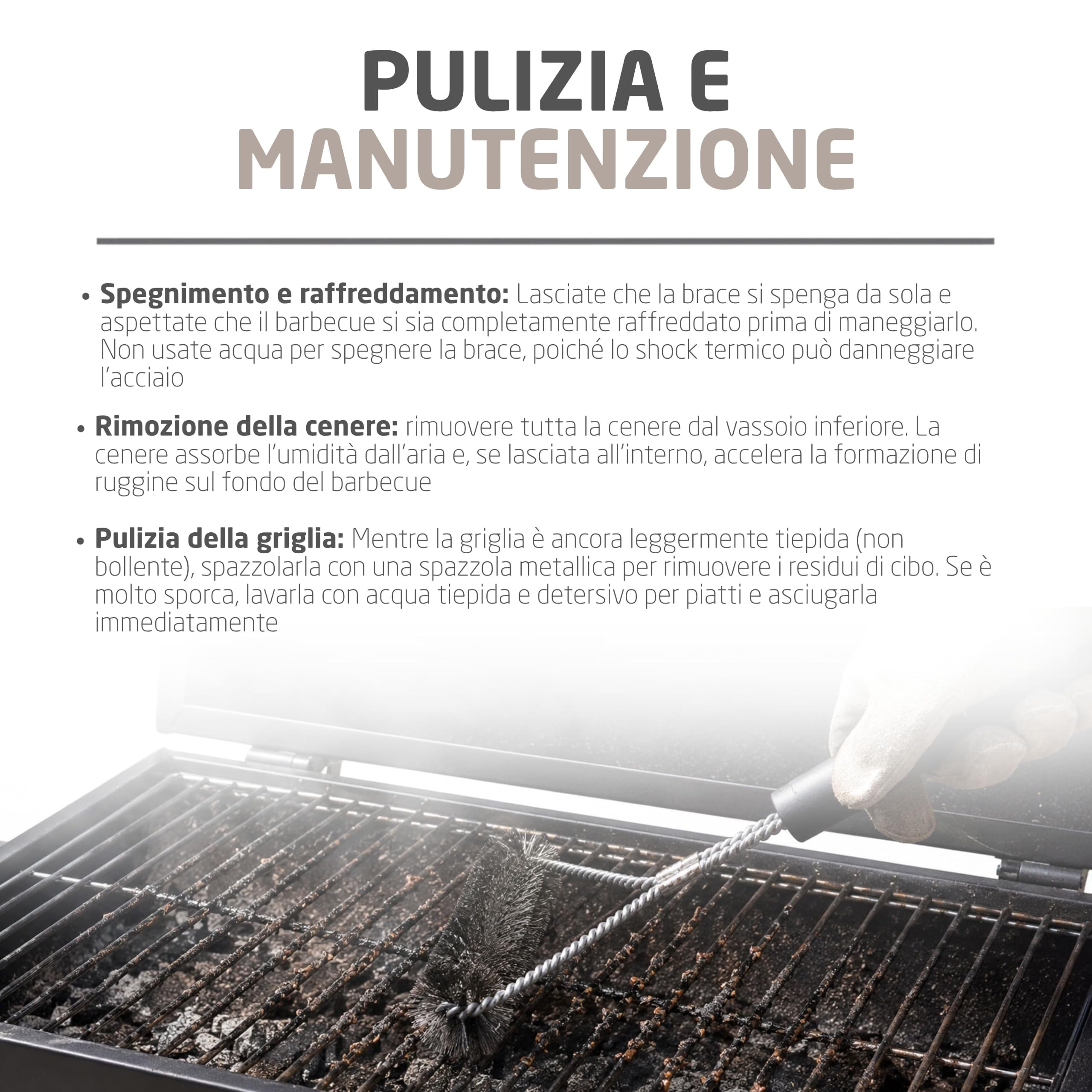 Amig - Barbecue portatile a carbone Fireplus - Con ruote e ripiani laterali - Sistema di ventilazione e cassetto raccogli cenere - Griglia in acciaio 57 x 42 cm - Dimensioni: 116,5 x 13,1 x 56 cm