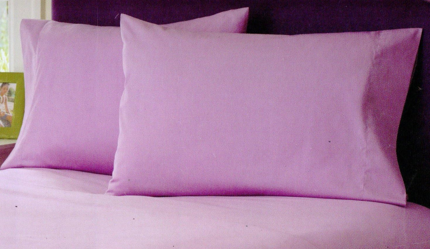 400-Thread Count 100% Egyptian Cotton Full Size Super Soft Designer 1-Piece Luxury Button Closure Duvet Cover (Lavender Solid)