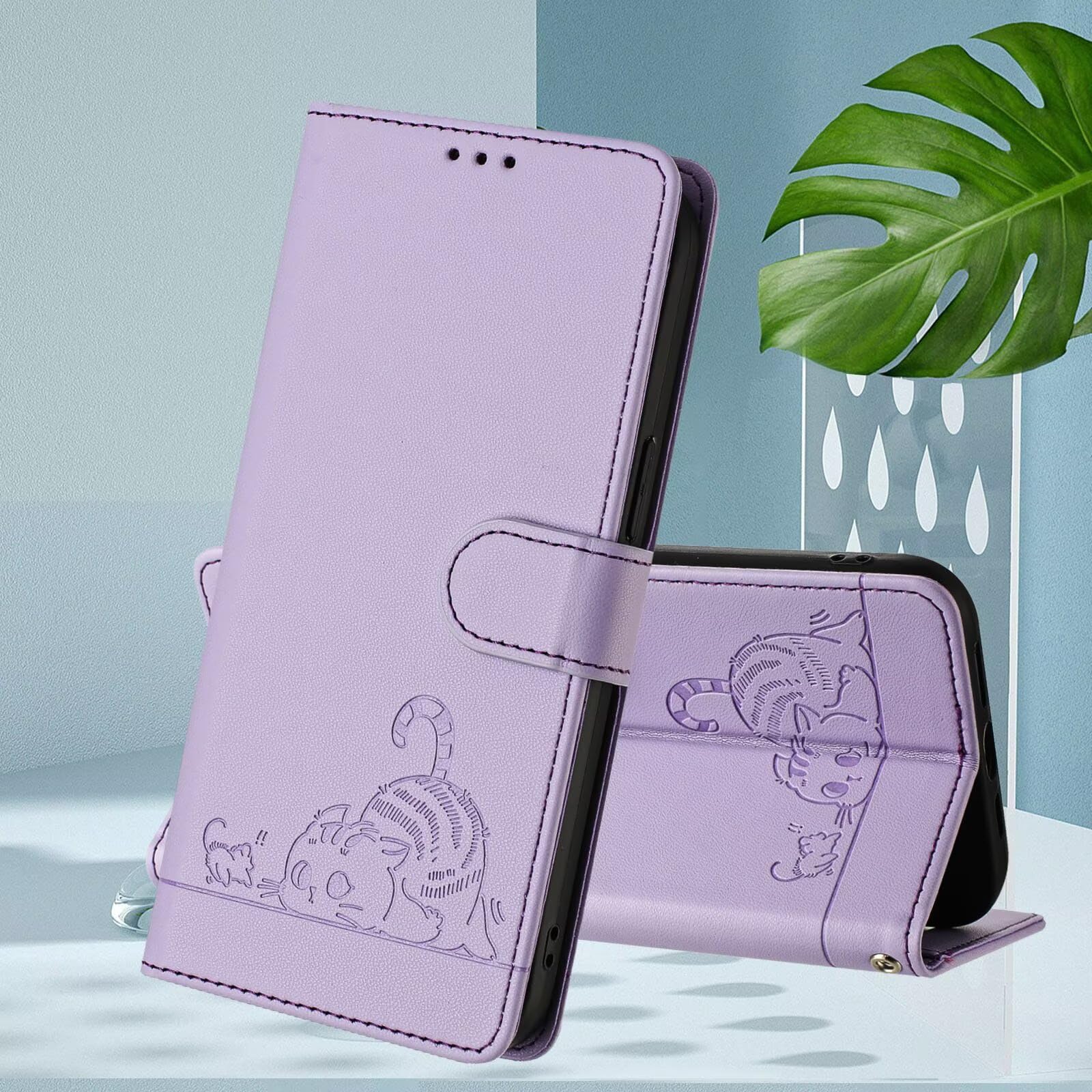 Amazon.co.jp: HAOFUGUI for Realme 8 4G / 8 Pro 4G ケース, 財布型