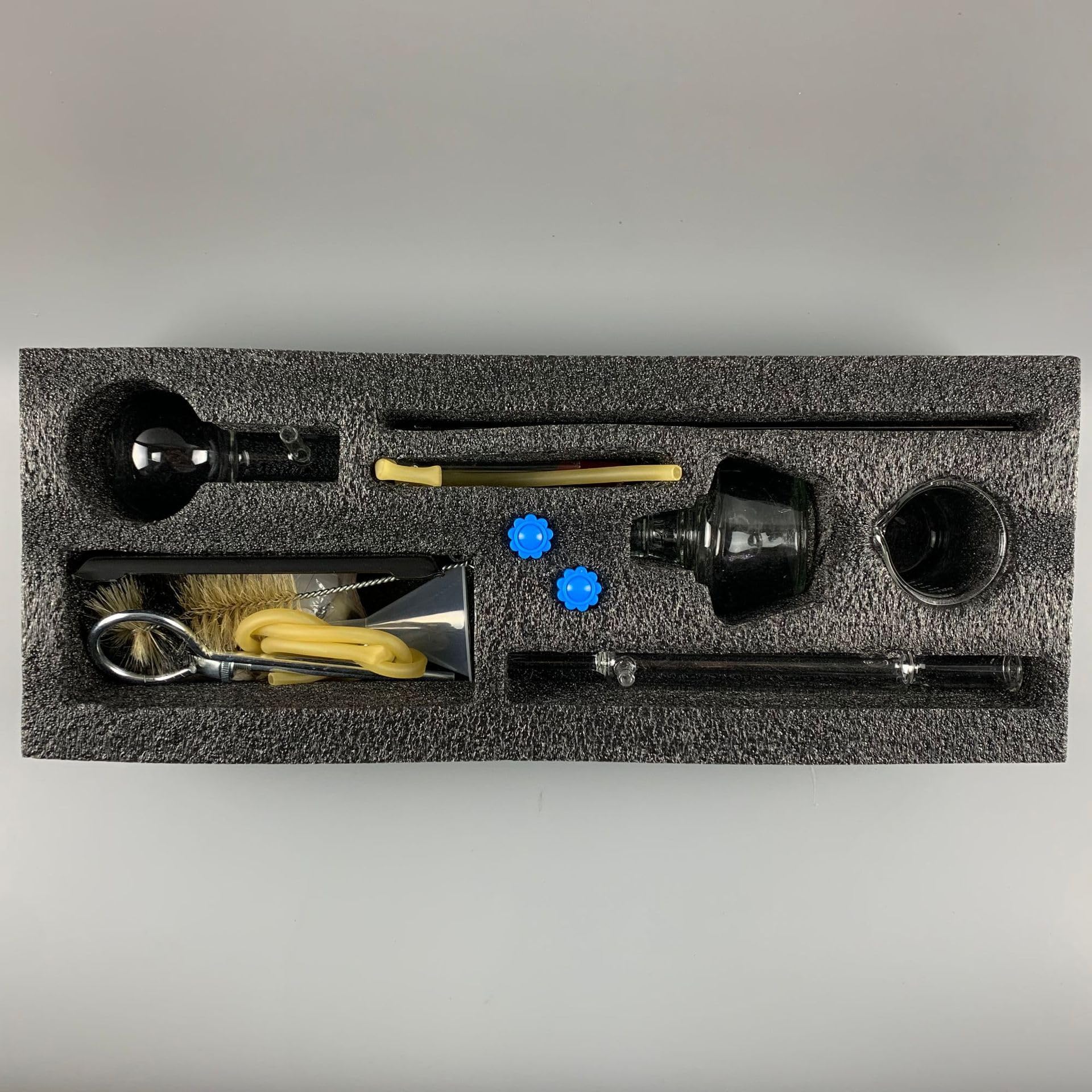 Alambicco Distillatore Oli Essenziali Home Distillazione Alcol Olio Essenziale Apparecchio Esperimento Chimico Attrezzatura Laboratorio Vetreria Kit 19pcs Set