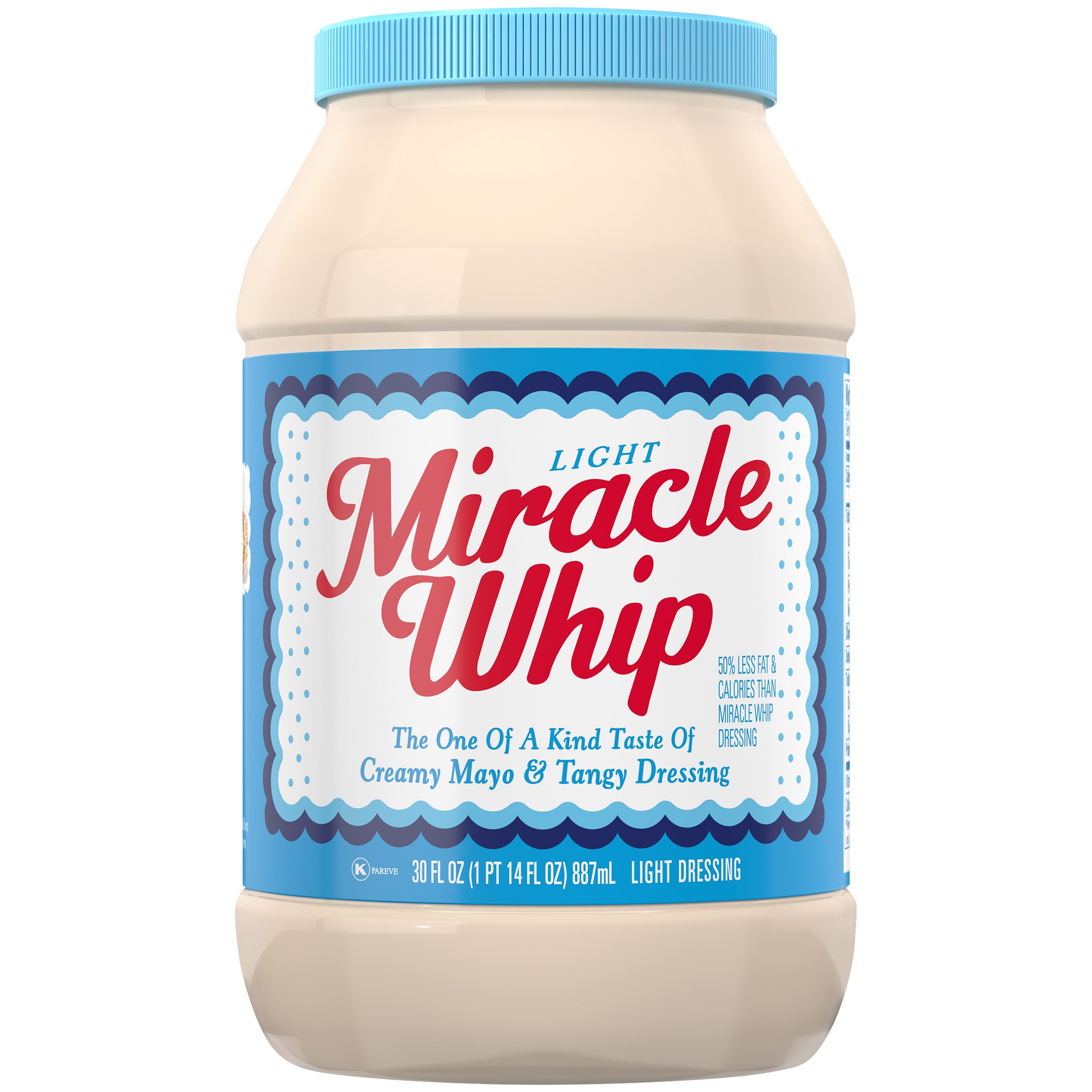 Miracle Whip - Apósito ligero (tarro de 30 onzas)