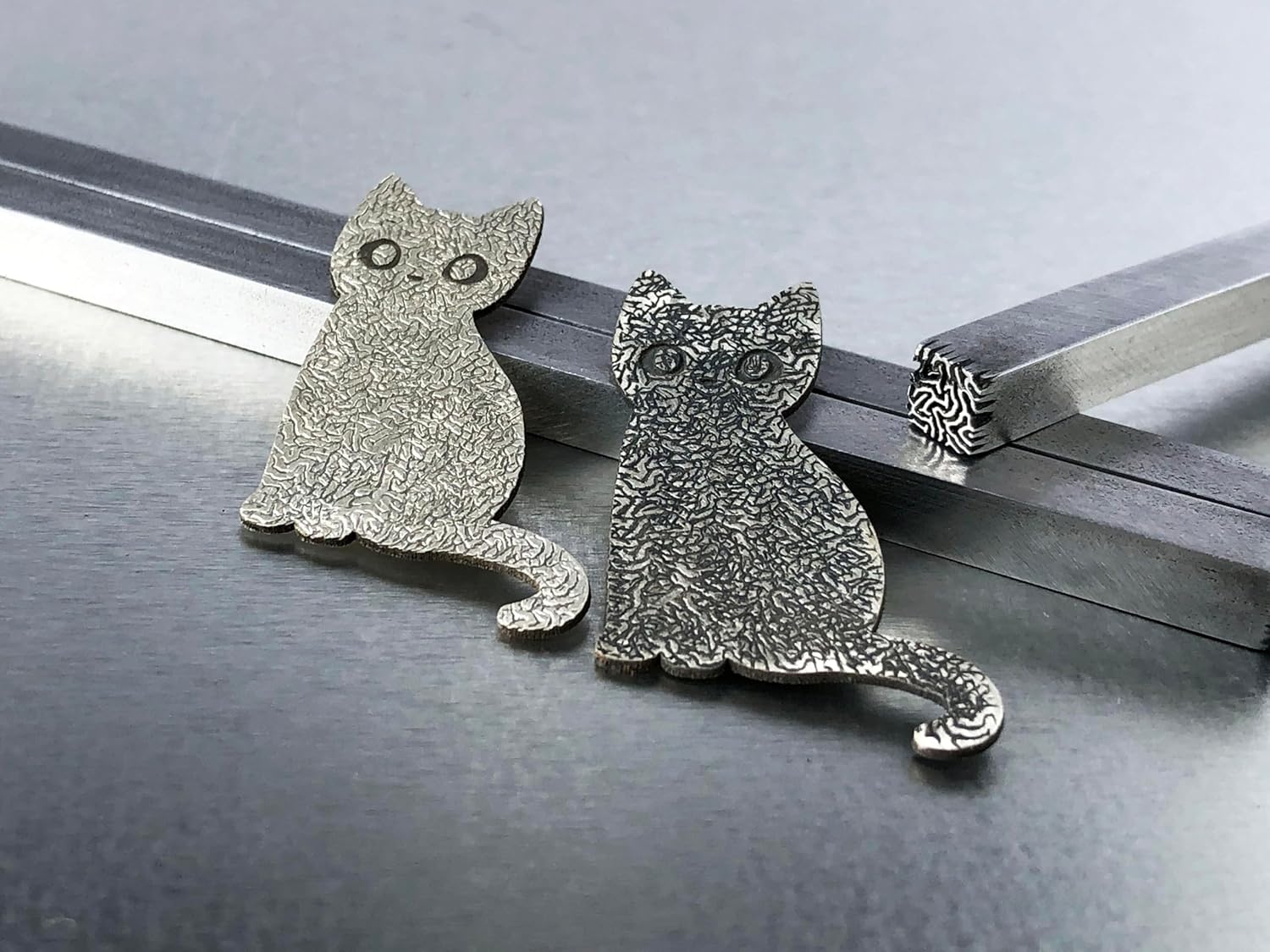 Chasing Repousse Tools. Yunke texturing Set. Metal Stamping Jewelry and Leather