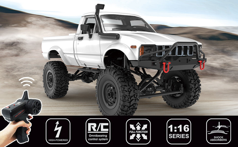 Amazon.com: Mostop RC Crawler 1/16 Scale 4WD Offroad Rock