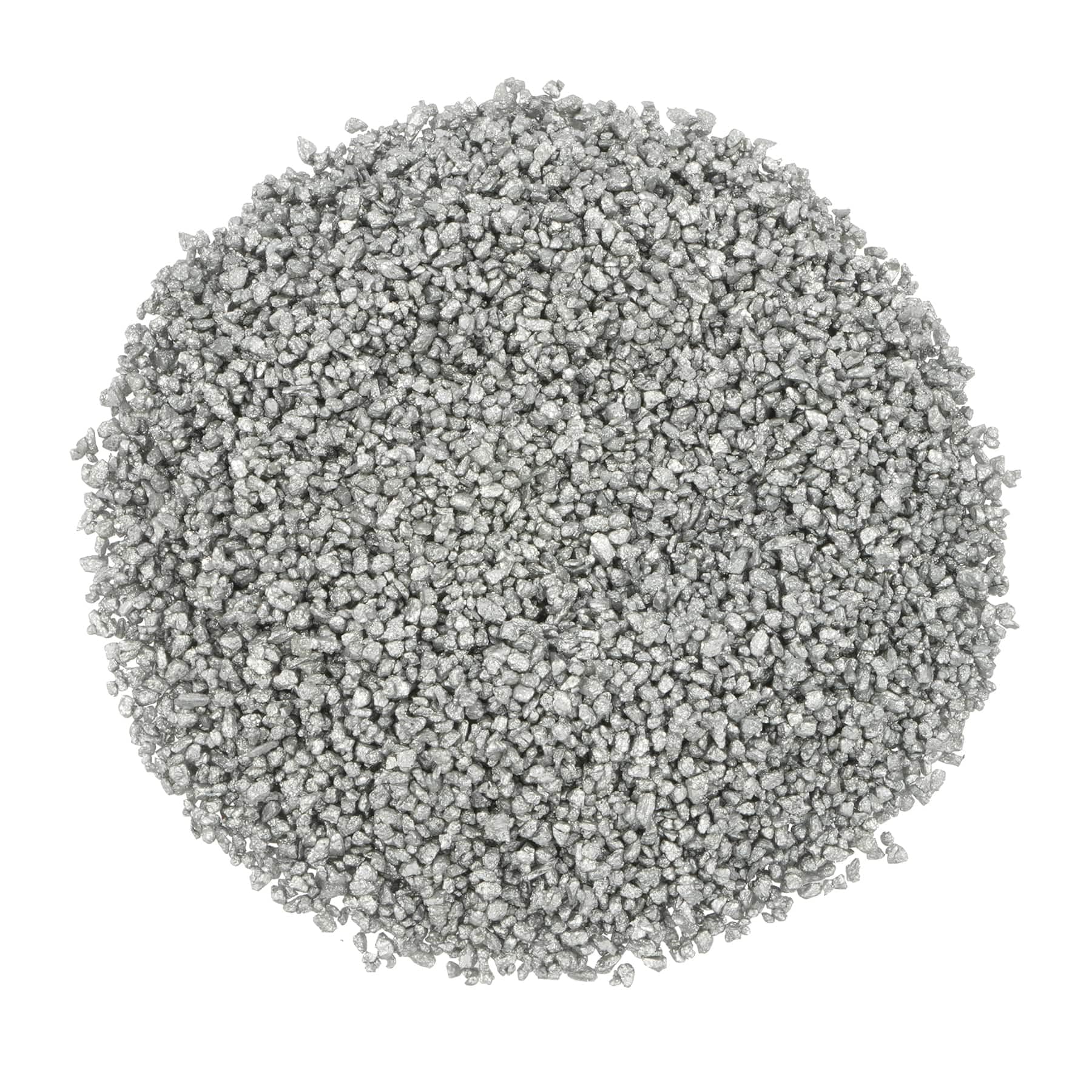 Ashland 28oz Silver Decorative Filler Stone Granules for Vase Filler - DIY Home Décor Uses, Terrariums & Centerpieces, 1