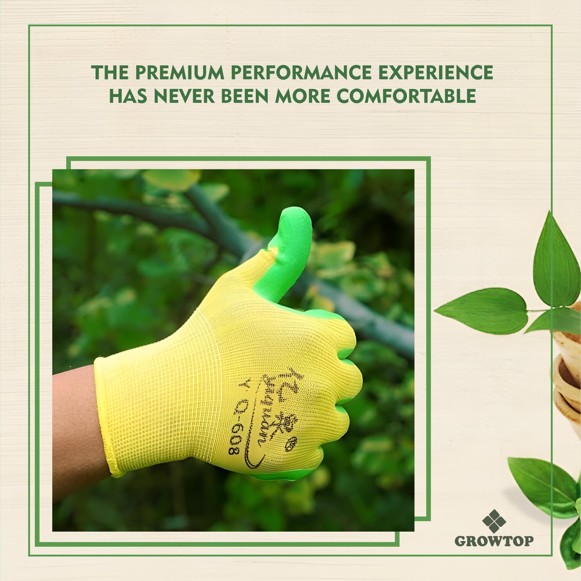 GROWTOP Gardening Claws| for Digging Planting Nursery Plants| Garden Gloves Easy to dig|Farming Gloves| Cut Proof Garden Gloves|Garden Farming Gloves|Heavy Duty Garden Hand Gloves 3