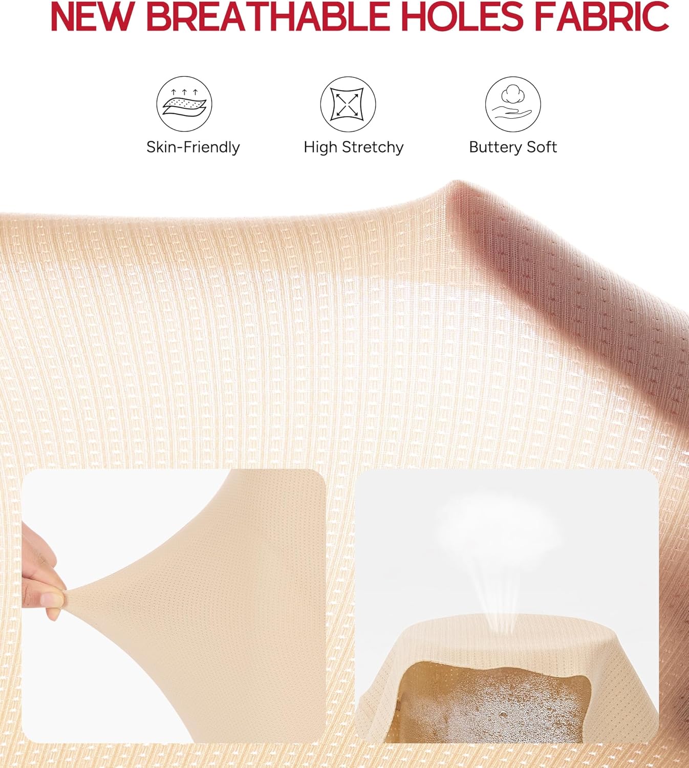 Nebility Shapewear Tummy Control High Waisted Butt Lifting Panties Body Shaper Shapewear Shorts Thigh Slimmer - Image 3