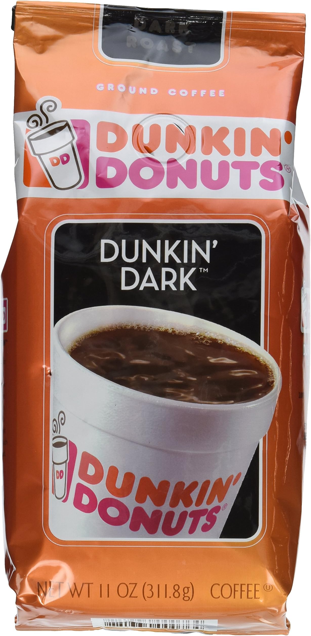 Dunkin' Donutsยฎ Dunkin' Darkยฎ Ground Coffee 2 pack