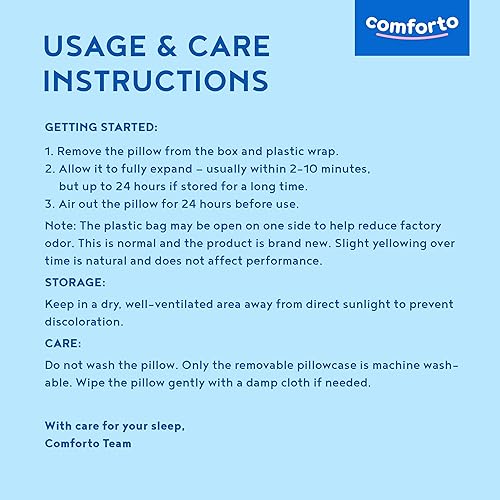 Miniatura 9 de Almohada cervical ortopédica  Almohada cervical de espuma viscoelástica para dormir  Almohada ergonómica de contorno para aliviar el dolor de cuello