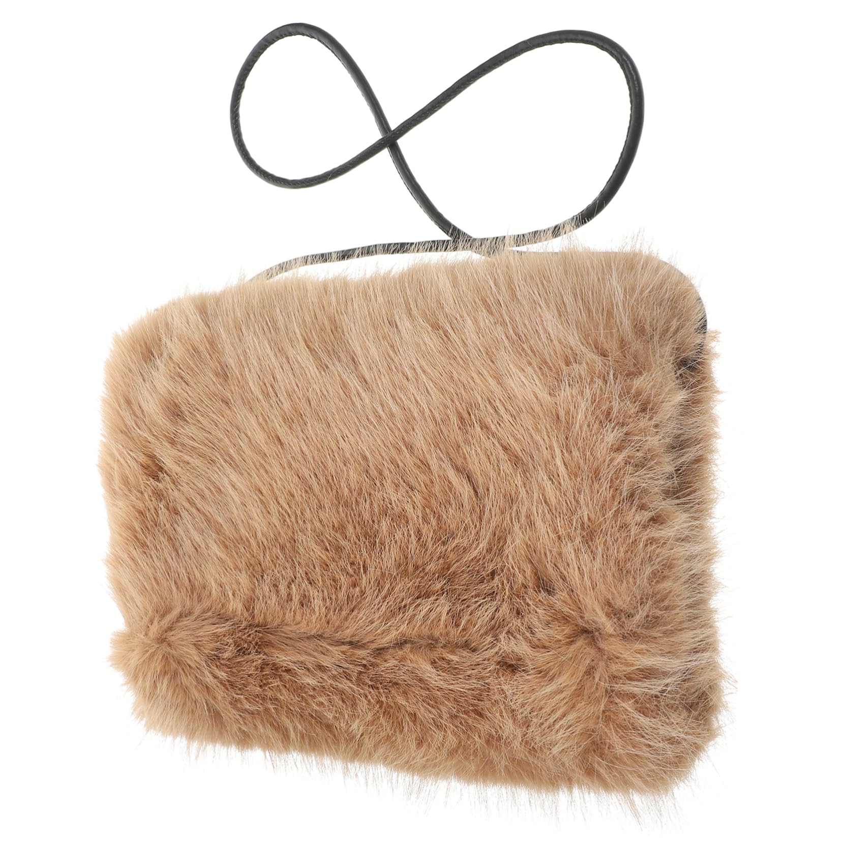 Didiseaon Hand Muff for Women Winter Warm Handbag Faux Fur Cuffs for Outdoor Activities