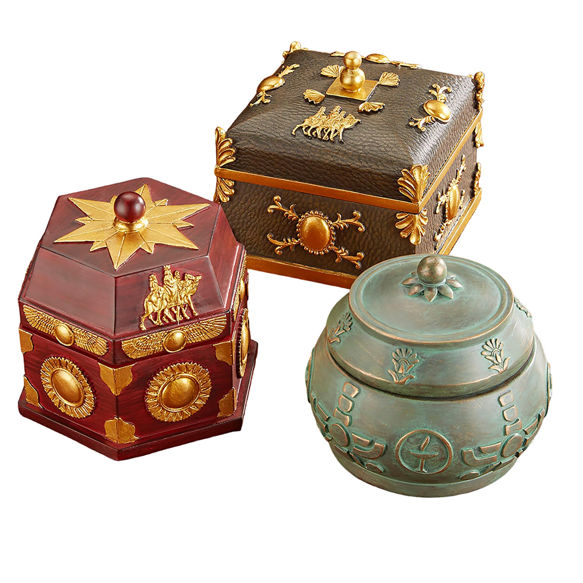 Amazon.com: THREE KINGS GIFTS Standard Heirloom 3-Box Set - Real